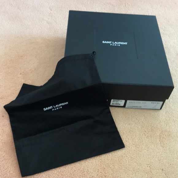 SAINT LAURENT Babies Multi-strap Block Heels - Picture 9 of 10